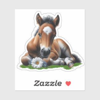 Niedlich Pony Foal Aufkleber