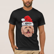 Niedlich Poodle Christmas Hat Dog Big