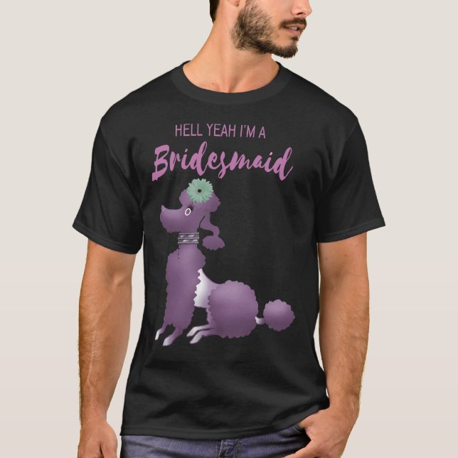 Niedlich Poodle Classic T-Shirt (Vorderseite)