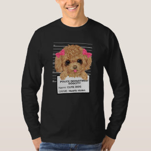 Niedlich Poodle Welpe Niedlich Poodle Welpe Mugsho T-Shirt