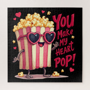 Niedlich Popcorn Valentine Sie machen mein Herz Po