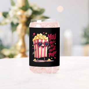 Niedlich Popcorn Valentine Sie machen mein Herz Po Dosenglas