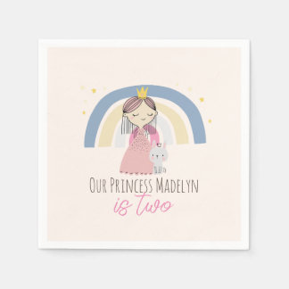 Niedlich Princess Birthday Party Serviette