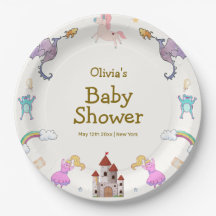 Niedlich Princess Dragon Unicorn Kinderdusche