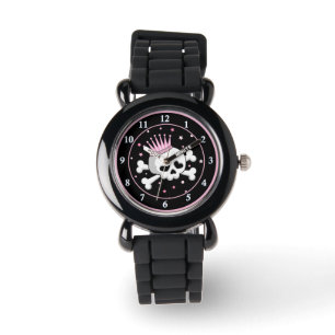 Niedlich Princess Skull Armbanduhr
