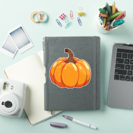 Niedlich Pumpkin Aufkleber