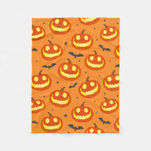 Niedlich Pumpkin Gemustert Fleecedecke