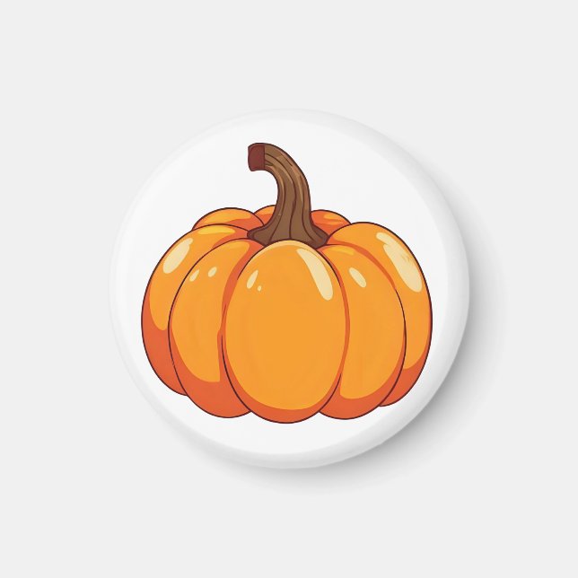 Niedlich Pumpkin Magnet (Vorne)