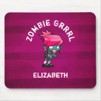 Niedlich Punk Rock Zombie Grrrl Personalisiert