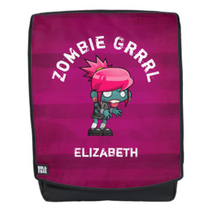 Niedlich Punk Rock Zombie Grrrl Rucksack