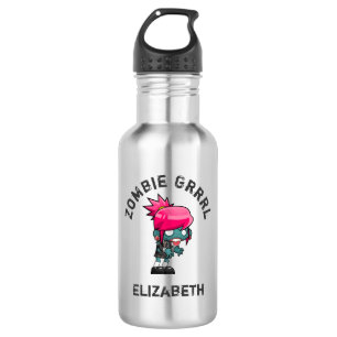 Niedlich Punk Rock Zombie Grrrl Trinkflasche