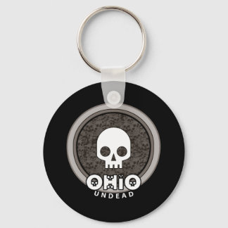 Niedlich Punk Skull Ohio Schlüsselanhänger Dark