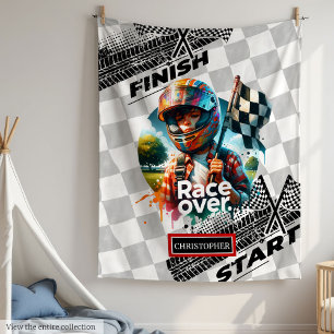 Niedlich Racing Blanket Formel 1 Junge Geburtstags Fleecedecke