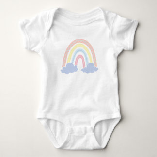 Niedlich Rainbow Baby Bodysuit Baby Strampler