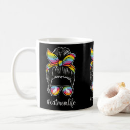 Niedlich Rainbow Cat Mama Leben Katzen Haustiere E Kaffeetasse