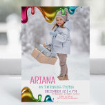 Niedlich Rainbow Kids Foto 3. Slide Geburtstagspar Einladung<br><div class="desc">Die Vorlage für den Geburtstag von Slime ist perfekt für die Geburtstagsparty von Mädchen. Rainbow bunt schlankes Party laden ist voll Spaß und niedliche Design Elemente wie Freunde. Kindergeburtstage sind besonders,  und diese Einladung kann dazu beitragen,  eine unvergessliche Geburtstagsfeier zu machen.</div>