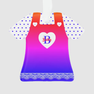 Niedlich Rainbow Pinavor Polka Dots Ornament