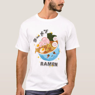 Niedlich Ramen Japanisches Essen T-Shirt