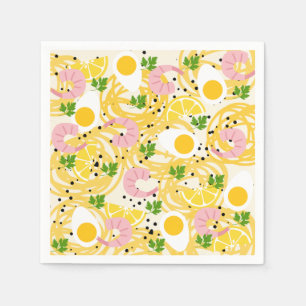Niedlich Ramen Paper Napkins Serviette