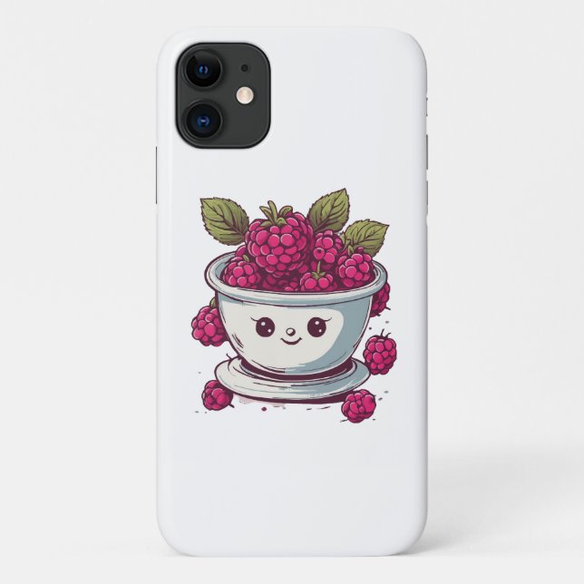 NIEDLICH RASPBERRY Case-Mate iPhone HÜLLE (Rückseite)