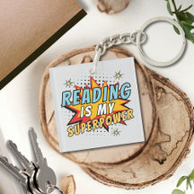Niedlich Reading ist mein Superpower Book Lover