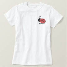 Niedlich Red Lady Bug Personalisiert
