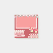 Niedlich Red Mushroom Personalisiert Custom