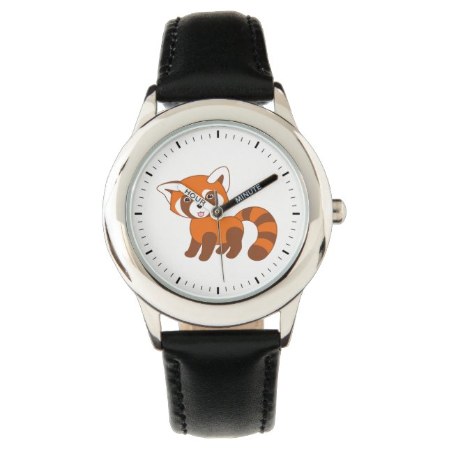 Niedlich Red Panda Armbanduhr (Vorderseite)