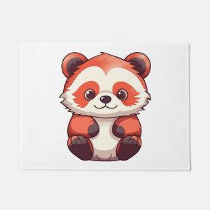 Niedlich Red Panda Fußmatte