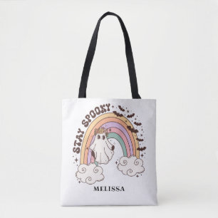 Niedlich Retro Ghost Bleibe Spooky Tasche