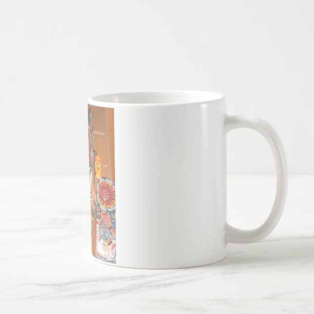 Niedlich Retro Halloween Bash Hakuna Matata Party  Kaffeetasse (Rechts)
