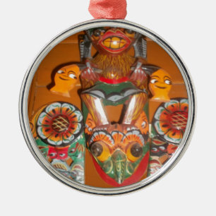 Niedlich Retro Halloween Bash Hakuna Matata Party Silbernes Ornament