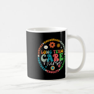 Niedlich Retro Ltc Krankenpflege Langfristige Kran Kaffeetasse