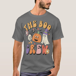 Niedlich Retro Vintag Halloween Ghost Boo Pumpkin T-Shirt