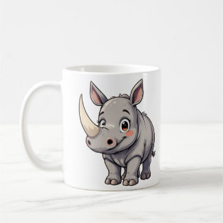 Niedlich Rhino Kaffeetasse