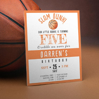 Niedlich Rookie Basketball Budget Geburtstagsaufen