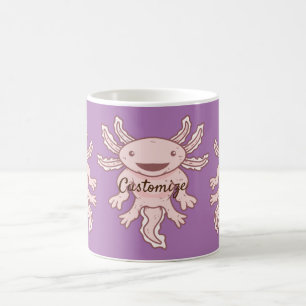 Niedlich rosa Axolotl Thunder_Cove  Kaffeetasse