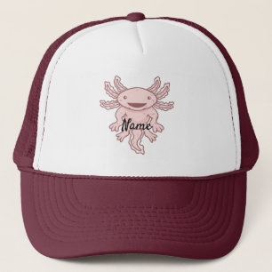Niedlich rosa Axolotl Thunder_Cove Truckerkappe