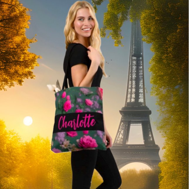 Niedlich rosa Blumenbeutel Tasche (Von Creator hochgeladen)