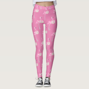 Niedlich rosa Flamingo-Muster Leggings