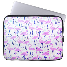 Niedlich rosa Flamingo Notebook-Ärmel Laptopschutzhülle