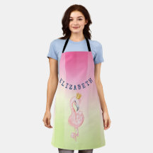 Niedlich rosa Flamingo Ombre Streifen