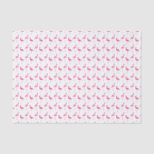 Niedlich rosa Flamingos Seidenpapier