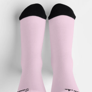 Niedlich rosa, gürtelförmige Socken