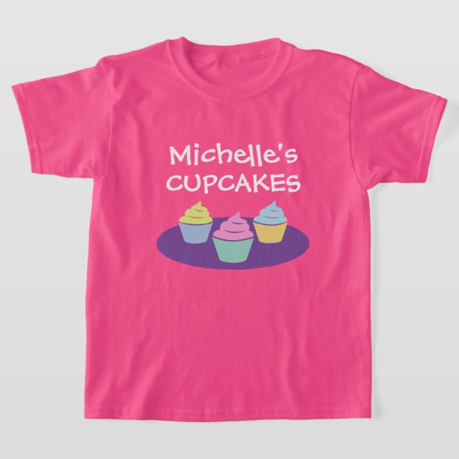 Niedlich rosa Kuchen zum Shirt für Girl's Baking P (Ablage )