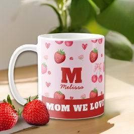 Niedlich Rosa Mama Wir Liebe Sie Berry viel Kaffeetasse
