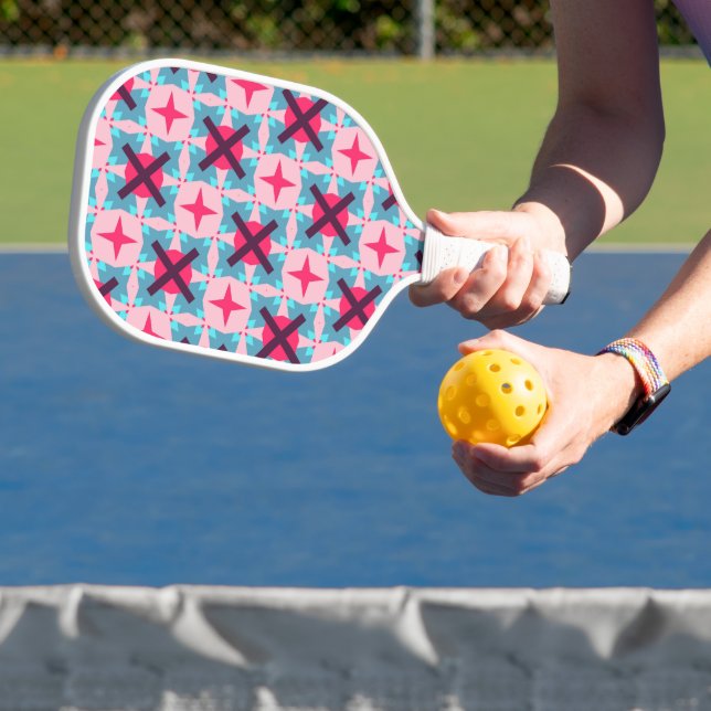 Niedlich rosa Muster Pickle Ball Paddel Personalis Pickleball Schläger (InSitu)