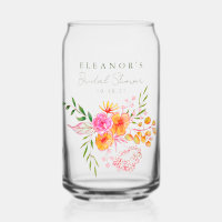 Niedlich rosa Orangefarbenes Brautparty