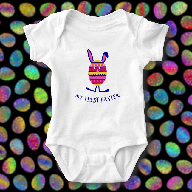 Niedlich rosa Ostereier Baby Strampler (Von Creator hochgeladen)