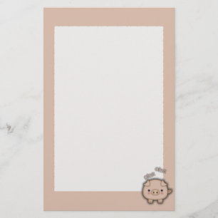 Niedlich rosa Rosa Rosa Briefpapier